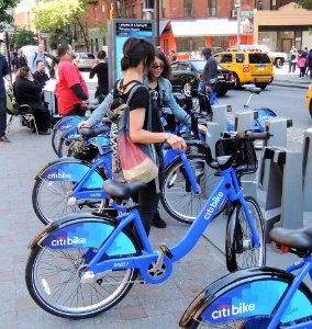 Citibike opening day Lafayette @ Spring jeh