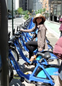 Citibike hat Columbus Circle jeh