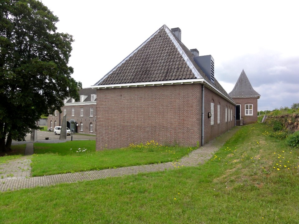 Citadel van 's-Hertogenbosch gebouw noordzijde