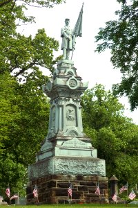 Civil War Memorial, McKeesport and Versailles Cemetery, 2015-05-25, 07