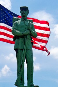 Civil War memorial, Richland Cemetery, 2015-05-25, 01