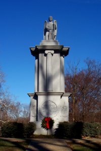 Civil War memorial, Sewickley Cemetery, 2014-12-26, 02