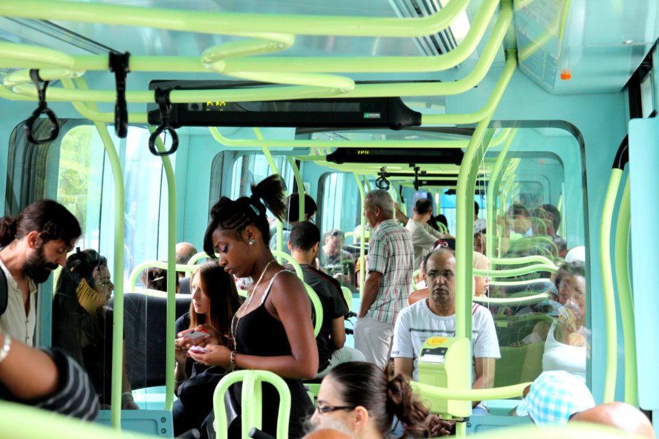 Citadis 401 Tramway de Montpellier ligne T1 Interieur 2011 2