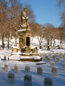 Civil War memorial, Allegheny Cemetery, 2015-01-28, 03 photo