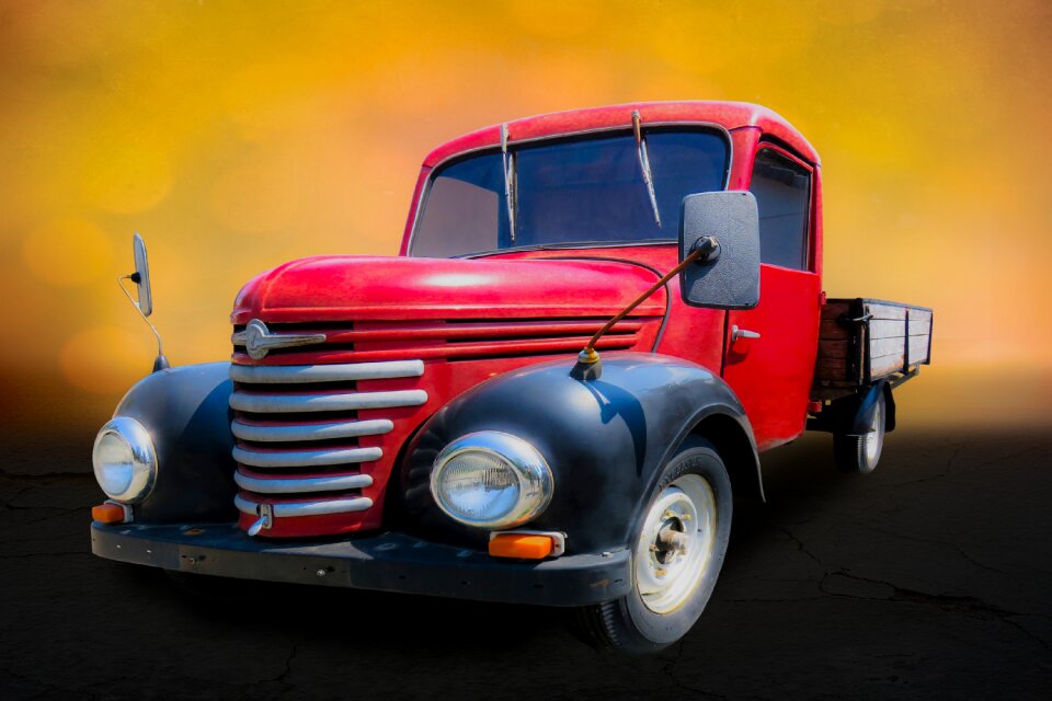 Old oldtimer framo