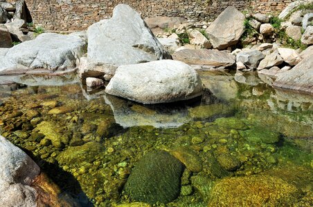 Nature water courses cascade photo