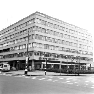 Claus Meubelbedrijf in moeilijkheden het gebouw aan de Wibautstraat, Bestanddeelnr 921-8046
