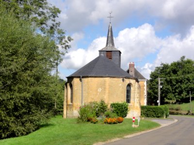Clavy-Warby (Ardennes) église de Warby, chevet