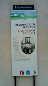 Cividale - tabella palazzo Pontotti Brosadola photo