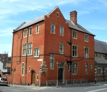 Clergy House at St Mary Magdalen's Church, Upper North Street, Brighton (NHLE Code 1381055) (July 2010)