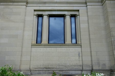 Civil War Memorial, 1 of 2 - Field Memorial Library - Conway, Massachusetts - DSC06396