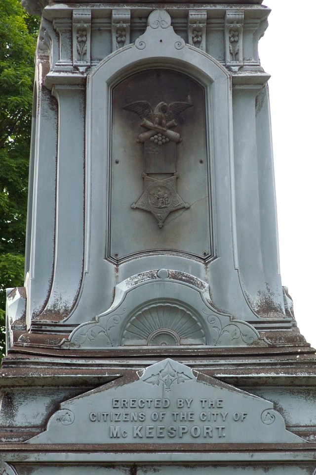 Civil War Memorial, McKeesport and Versailles Cemetery, 2015-05-25, 05