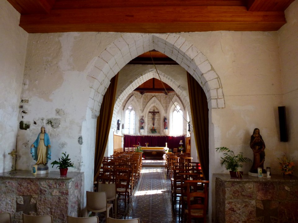 Clerques (Pas-de-Calais) église,intérieur