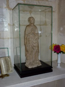 Clerques (Pas-de-Calais) église, statue 09