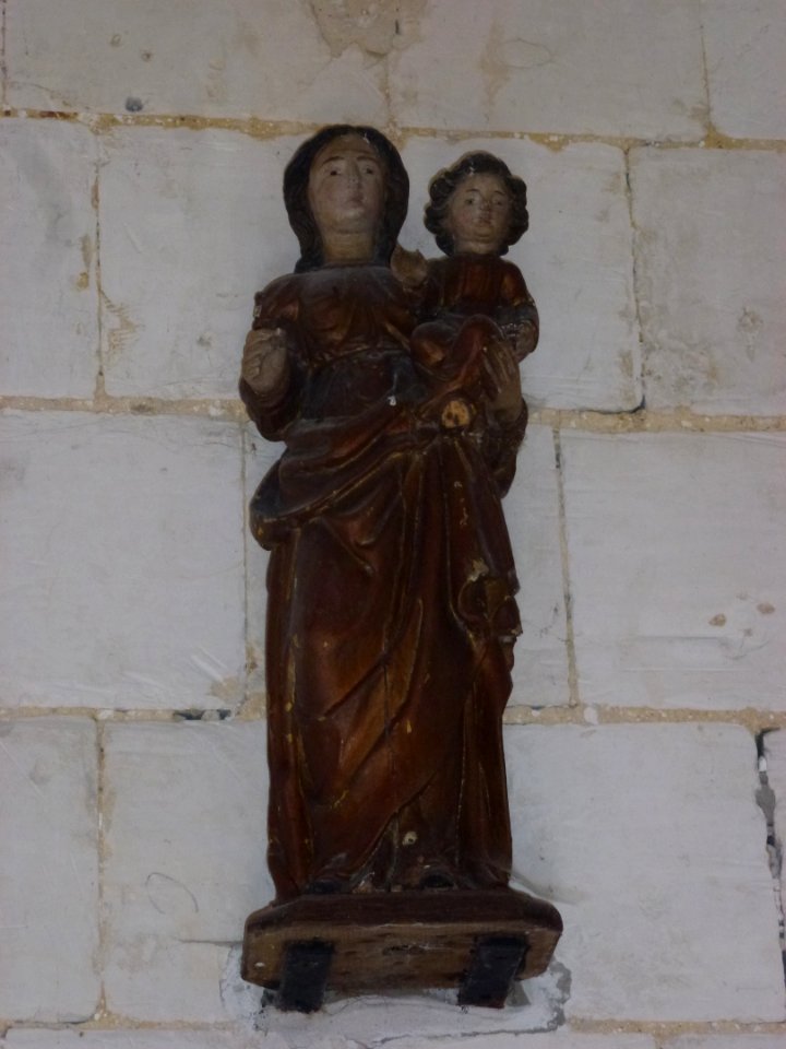 Clerques (Pas-de-Calais) église, statue 08