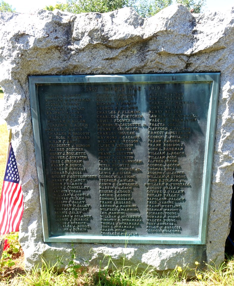 Civil War Memorial - Brookfield, Massachusetts - DSC02368