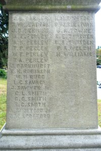 Civil War Memorial - Boxford, Massachusetts - DSC06230