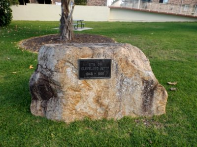 Cleveland jetty plaque