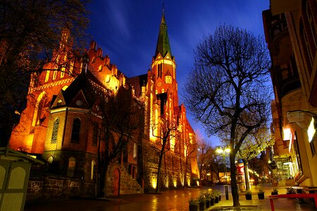 The gothic sopot street
