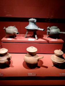 Clay pot - Qi, Eastern Han dynasty, Hunan Museum