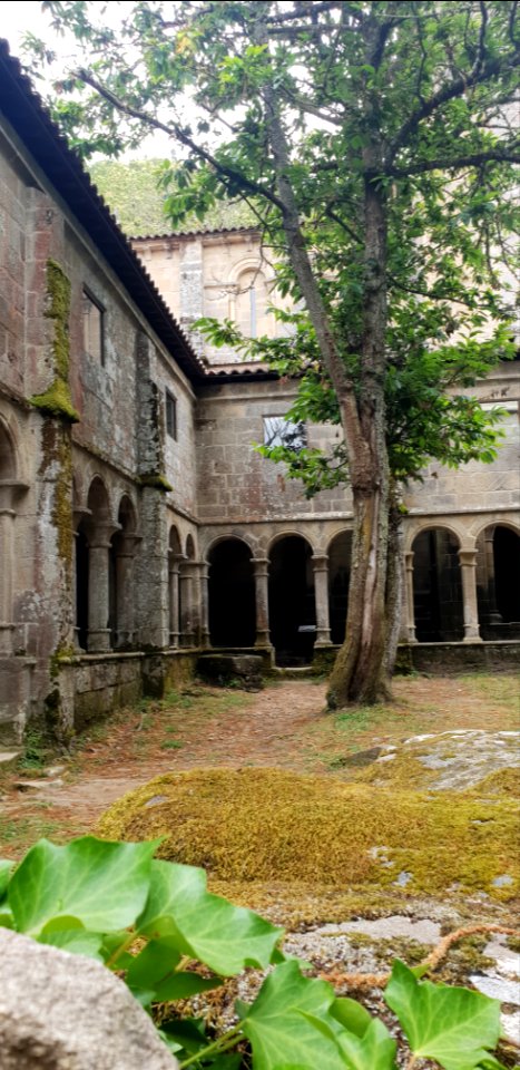 Claustro del monasterio de Santa Cristina de Ribas de Sil