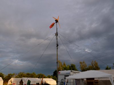 Climate Camp Pödelwitz 2019 wind turbine 17