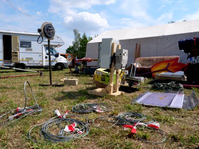 Climate Camp Pödelwitz 2019 wind turbine 08