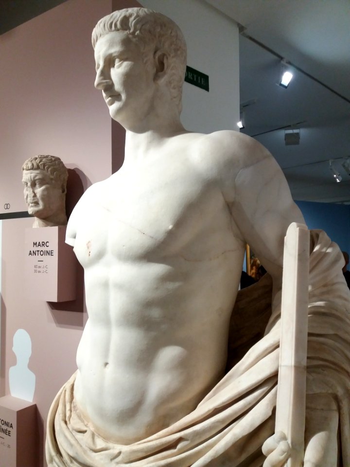 Claudius emperor (Louvre, Ma 1231) - MBA Lyon, côté gauche