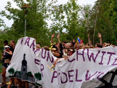 Climate Camp Pödelwitz 2019 Dance-Demonstration 130