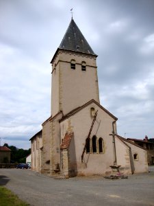 Clermain (Saône-et-Loire, Fr) église, 1