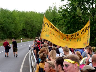 Climate Camp Pödelwitz 2019 Dance-Demonstration 61