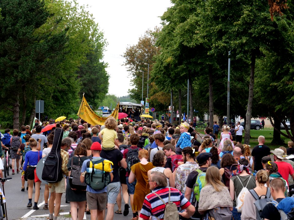 Climate Camp Pödelwitz 2019 Dance-Demonstration 49