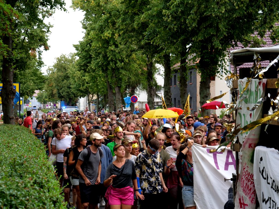 Climate Camp Pödelwitz 2019 Dance-Demonstration 27