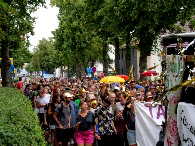 Climate Camp Pödelwitz 2019 Dance-Demonstration 27
