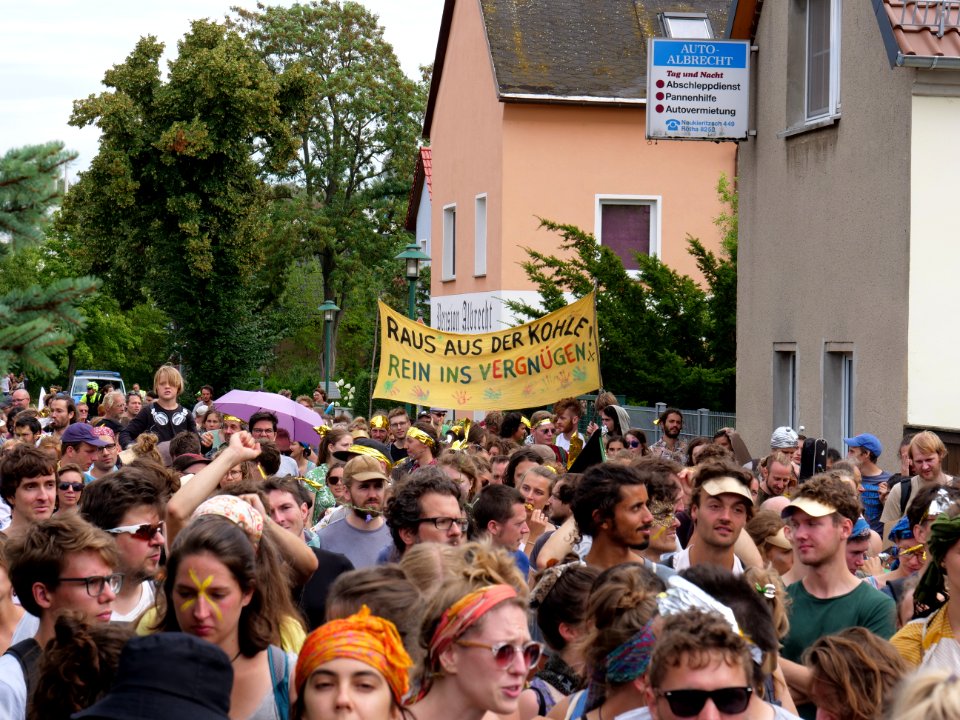 Climate Camp Pödelwitz 2019 Dance-Demonstration 115