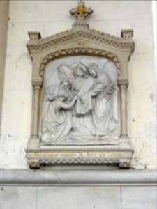 Cleuville (Seine-Mar.) église Saint-Léger, chemin de croix station 06