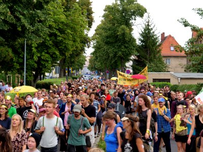 Climate Camp Pödelwitz 2019 Dance-Demonstration 40