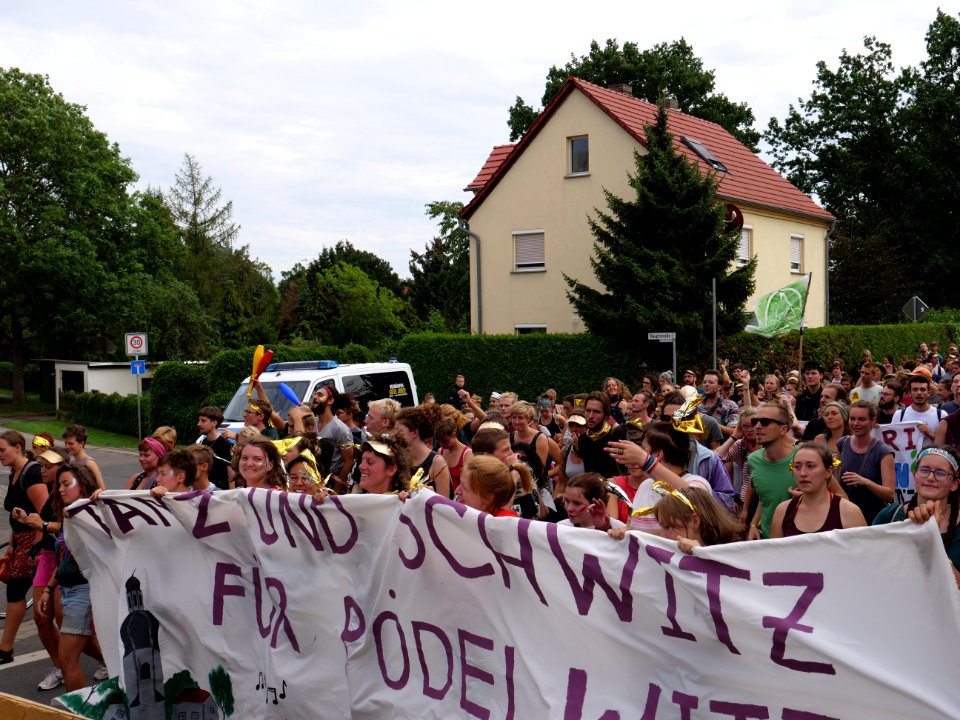 Climate Camp Pödelwitz 2019 Dance-Demonstration 126