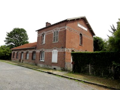Clermont-les-Fermes (Aisne) ancienne gare