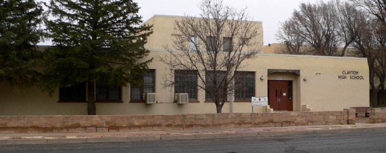 Clayton NM school HS 1