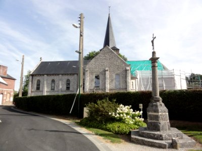 Cleuville (Seine-Mar.) église Saint-Léger, extérieur (02)