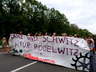 Climate Camp Pödelwitz 2019 Dance-Demonstration 89
