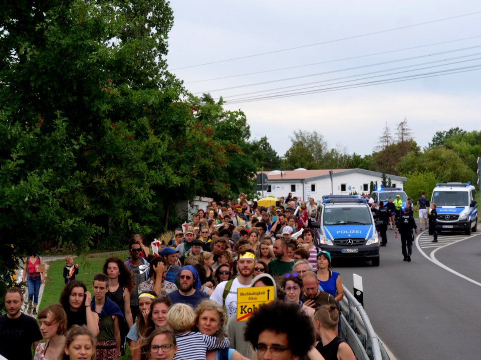 Climate Camp Pödelwitz 2019 Dance-Demonstration 63