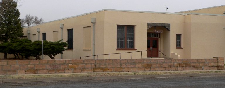 Clayton NM school cafeteria 1