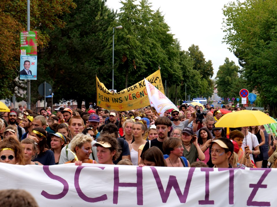 Climate Camp Pödelwitz 2019 Dance-Demonstration 51