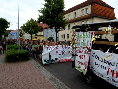Climate Camp Pödelwitz 2019 Dance-Demonstration 17