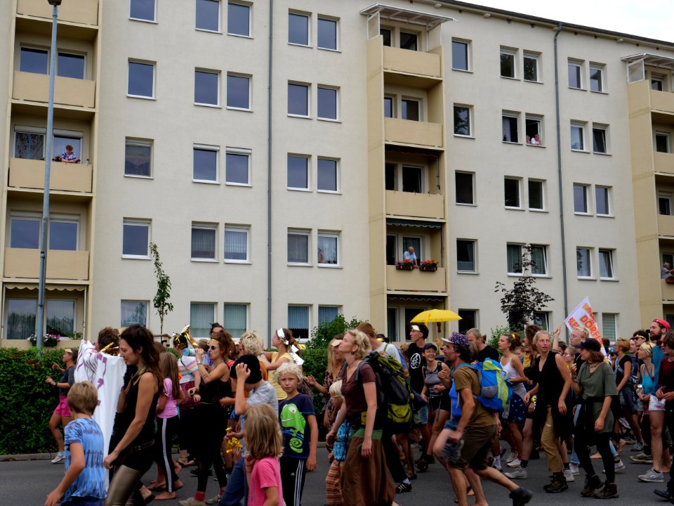 Climate Camp Pödelwitz 2019 Dance-Demonstration 37