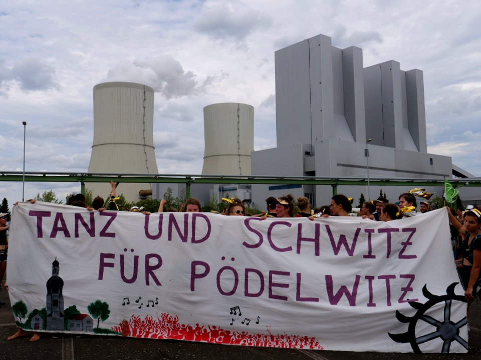 Climate Camp Pödelwitz 2019 Dance-Demonstration 149