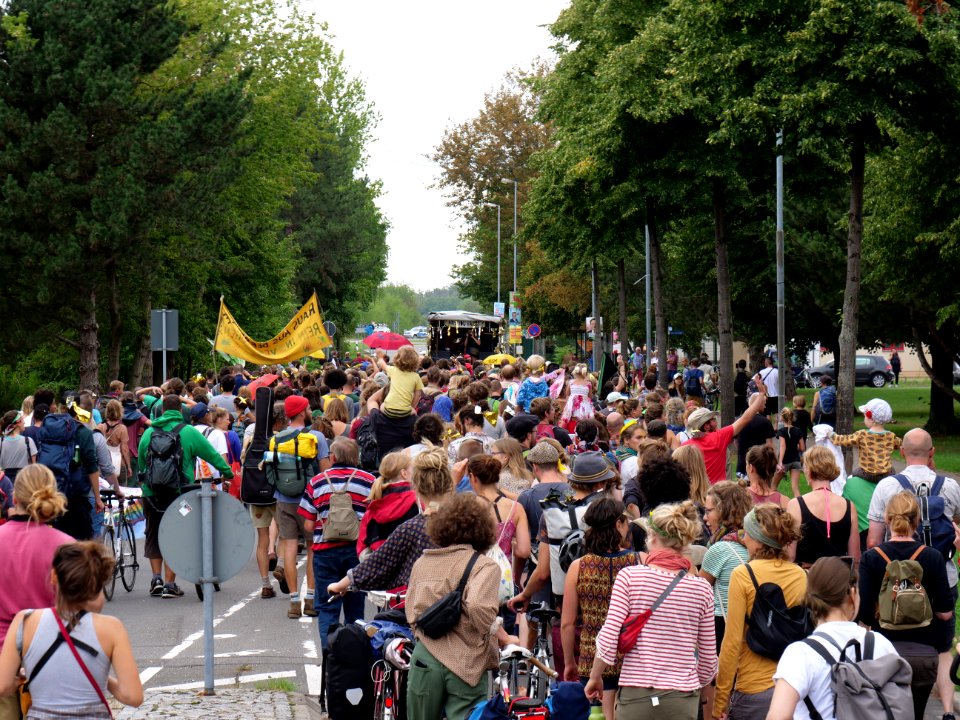 Climate Camp Pödelwitz 2019 Dance-Demonstration 50