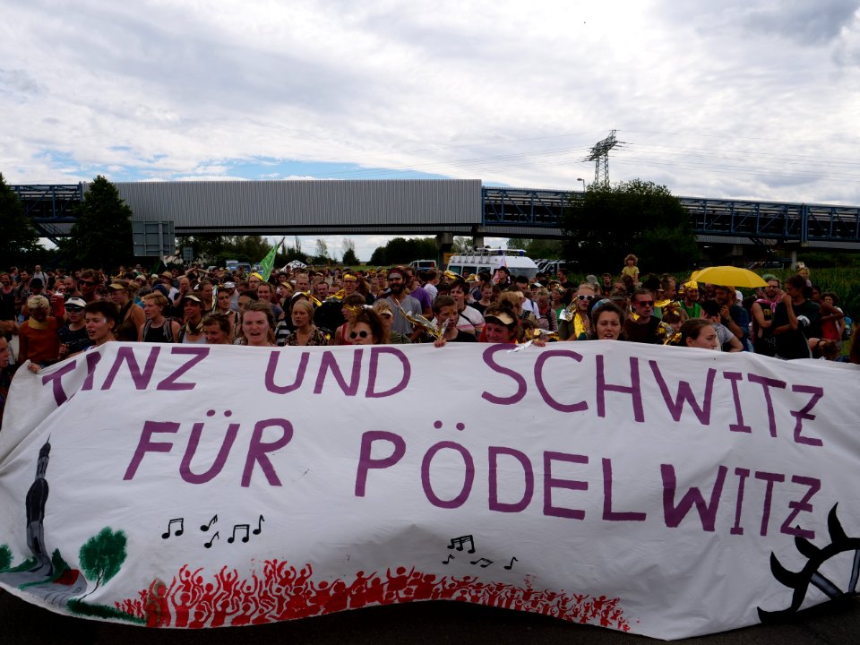 Climate Camp Pödelwitz 2019 Dance-Demonstration 145